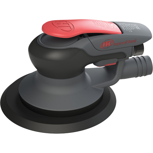 Random Orbital Air Sander with 3/32" Orbit & Self-Generating Vacuum, 5" Dia., 1/4" NPT Inlet, 13000 RPM Auto-Cam