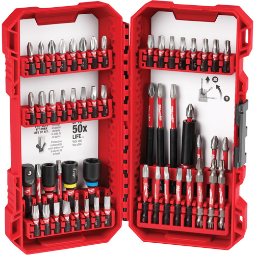 54 Piece Shockwave Impact Duty Driver Bit Set Auto-Cam