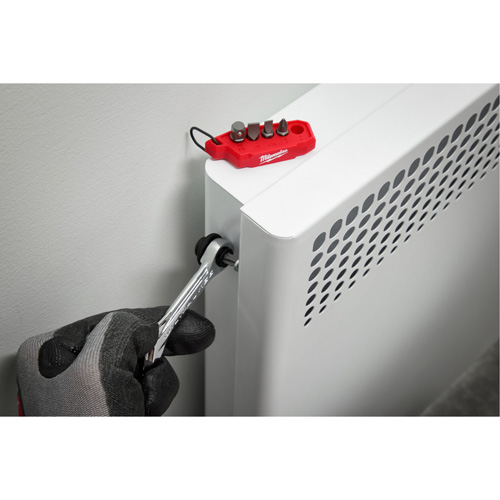 7-in-1 Multi-Bit Mini Ratchet, 5/16"/1/4" Drive, Plain Handle Auto-Cam