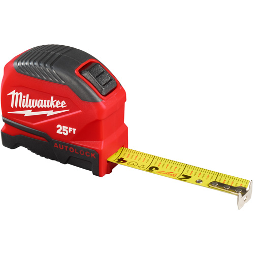 Ruban &agrave; mesurer Auto-Lock, 1" x 25' Auto-Cam
