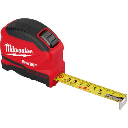 Ruban &agrave; mesurer Auto-Lock, 1" x 26' Auto-Cam