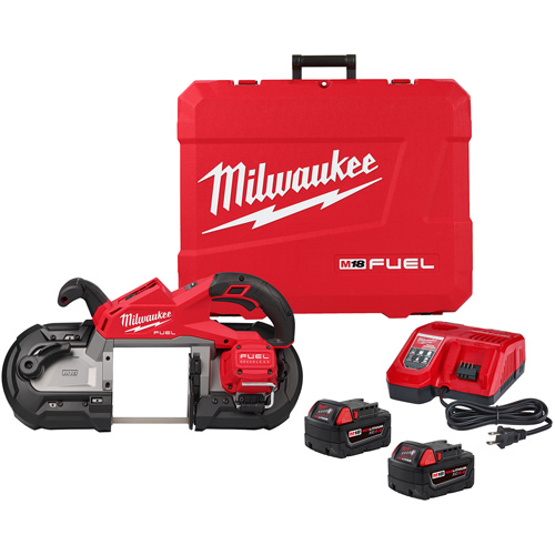 Ensemble de scie &agrave; ruban &agrave; coupe profonde M18 Fuel, 18 V, 5" Capacit&eacute; Auto-Cam