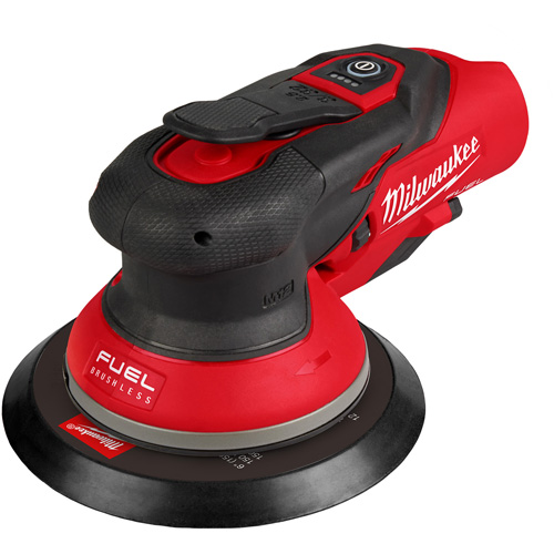 M12 FUEL 6" Random Orbital Sander, 6" Sand Paper, 12 V Auto-Cam