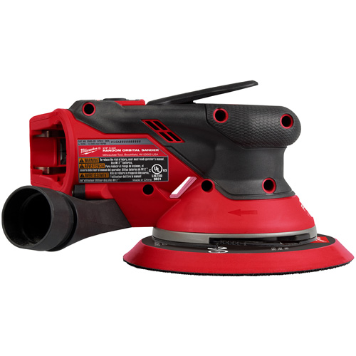 M12 FUEL 6" Random Orbital Sander, 6" Sand Paper, 12 V Auto-Cam