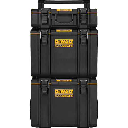 Syst&egrave;me de rangement sur roues TOUGHSYSTEM 2.0, 24" x 20-2/5" x 34-1/2", Noir/Jaune Auto-Cam