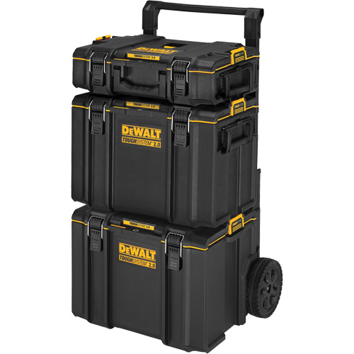 Syst&egrave;me de rangement sur roues TOUGHSYSTEM 2.0, 24" x 20-2/5" x 34-1/2", Noir/Jaune Auto-Cam