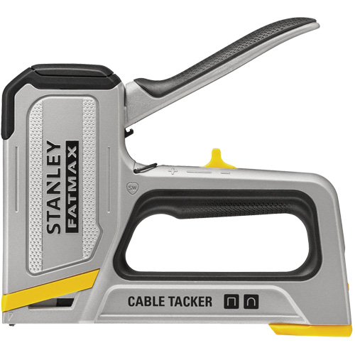 FATMAX&reg; 2-in-1 Cable Tacker, 8 mm/10 mm/11 mm/12 mm/14 mm Staples Auto-Cam