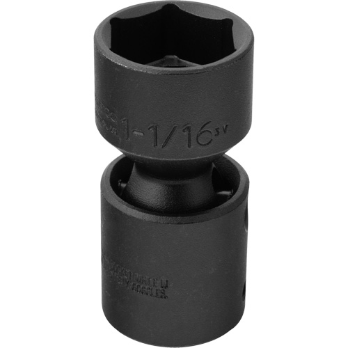 Douille universelle, Chocs, 1-1/16", Prise 1/2", 6 pans Auto-Cam