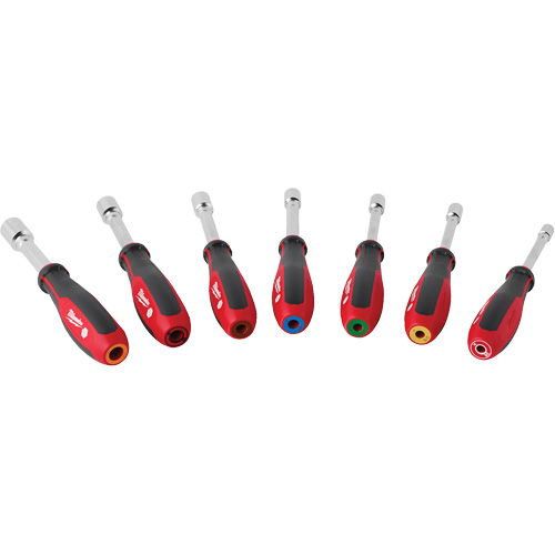 HollowCore Nut Driver Set, 7 Pcs., Magnetic, Imperial Auto-Cam