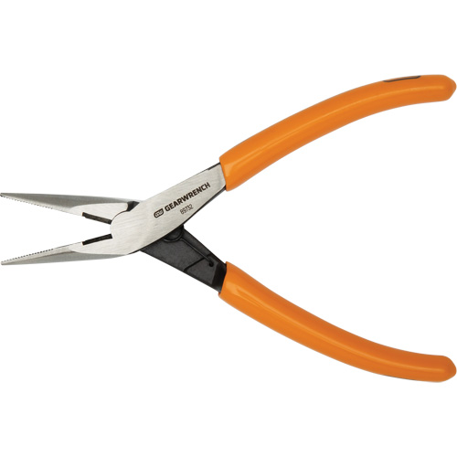 Precision Mini Long Nose Plier, 5-1/4" L Auto-Cam