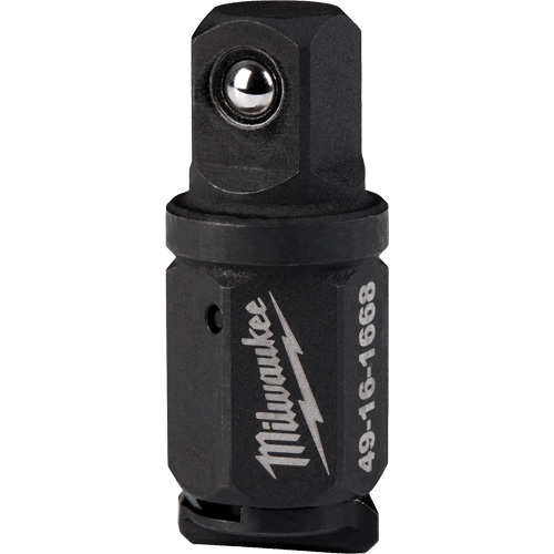 Adaptateur d'enclume pour cl&eacute; &agrave; rochet polygonale INSIDER, Prise 3/8", Douille 3/8", 0,63" lo, Sph&eacute;rique Auto-Cam
