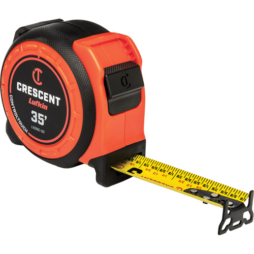 CONTROLTOUCH Tape Measure, 1-3/16" x 35', SAE Graduations Auto-Cam