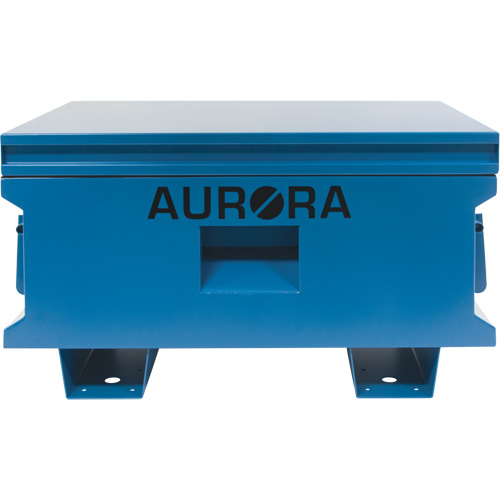 Jobsite Tool Box, 33" x 20-3/10" x 18-3/10", Steel, Blue Auto-Cam