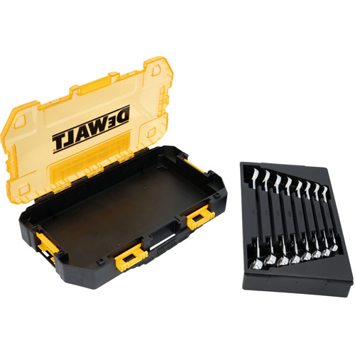 TOUGHSERIES Wrench Set, Combination, 8 Pieces, Metric Auto-Cam