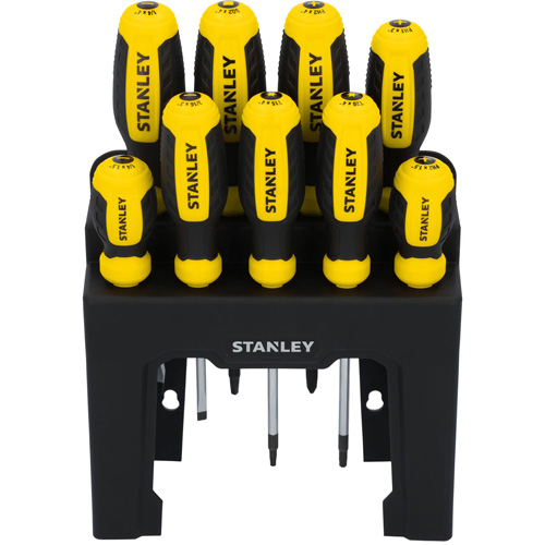 Screwdriver Set with Stand, 9 Auto-Cam