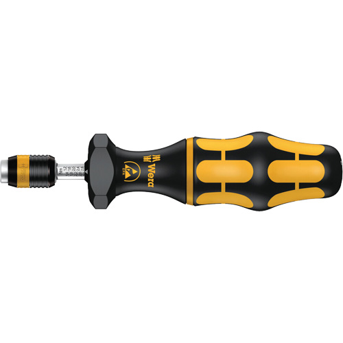 Series 7400 ESD Kraftform Adjustable Torque Screwdriver, 2.5 -29 Ft.-lbs. Torque Range, 6" Length Auto-Cam