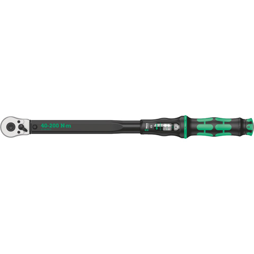 Click-Torque C3 Torque Wrench with Reversible Ratchet, Click, 1/2" Square Drive, 40 - 200 Nm Auto-Cam