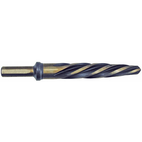 JET-KUT&reg; B & G Premium Car Reamer, 5/8", Spiral Flute, High Speed Steel, 3-Flat Shank Auto-Cam