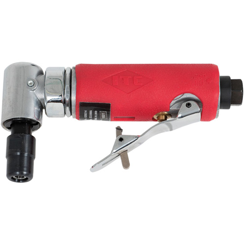 ID25MA Mini Die Grinder with 90° Angled Head, 1/4" Collet, 20000 RPM Auto-Cam