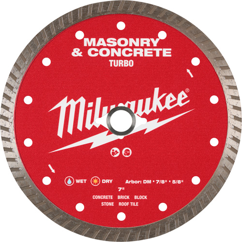 Turbo Masonry & Concrete Diamond Blade Auto-Cam