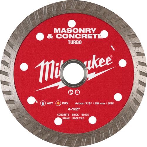Turbo Masonry & Concrete Diamond Blade Auto-Cam