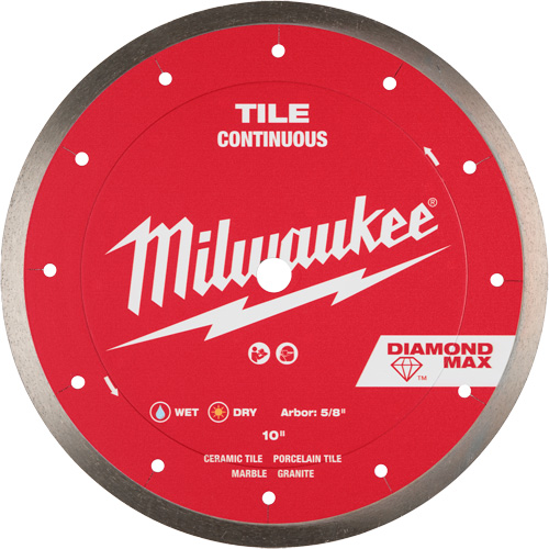 Lame diamant&eacute;e continue pour tuile DIAMOND MAX  Auto-Cam