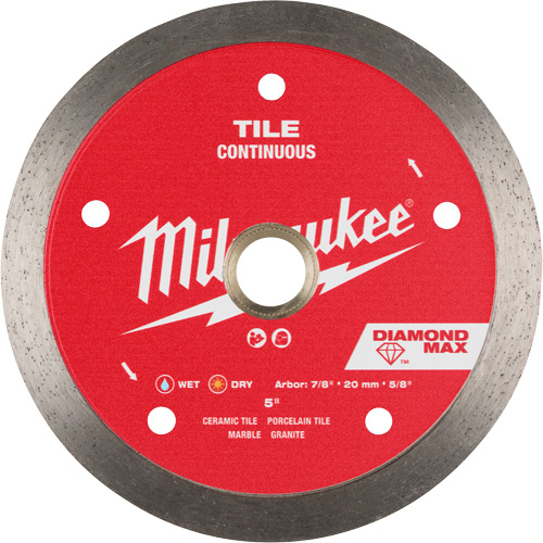DIAMOND MAX Continuous Tile Diamond Blade Auto-Cam