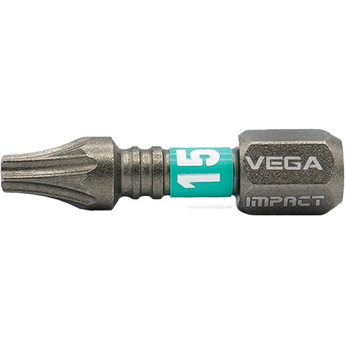 Impactech&reg; Insert Bit, Torx, T-15, 1/4" Drive Auto-Cam
