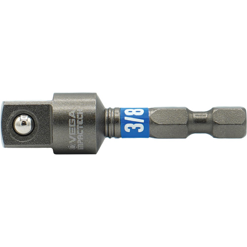 Adaptateur de douille &agrave; chocs Impactech, 1/4" Prise, Dimension m&acirc;le 3/8", 2" lo Auto-Cam