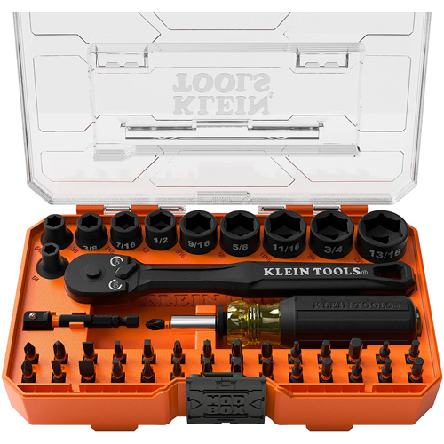 43-Piece ProFlex Impact Driver Bit and Socket Set Auto-Cam