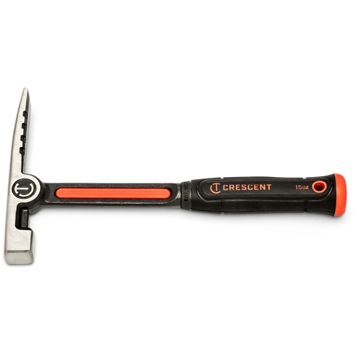 Marteau de briqueteur, 15 oz, Prise en Acier plein, 7" lo Auto-Cam