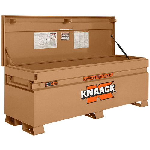 Coffre de chantier mod&egrave;le 2472 avec cadenas, 72" x 24" x 28-1/4", Acier, Havane Auto-Cam