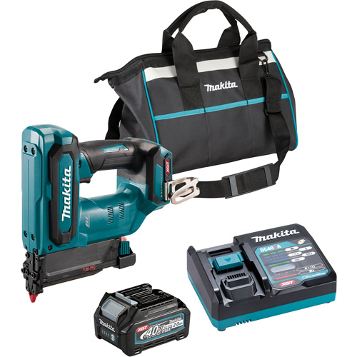 Ensemble cloueuse &agrave; broches de calibre 23 de 1-3/8" sans-fil 40?V?max XGT avec moteur sans balai, 40 V, Lithium-ion Auto-Cam