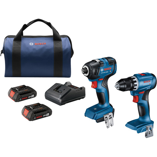 2-Tool Combo Kit, Lithium-Ion, 18 V Auto-Cam