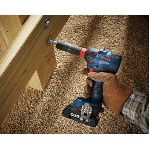 Two-In-One Bit/Socket Impact Driver/Wrench Kit, 1/2", 1800 in-lbs. Max. Torque, 18 V, Lithium-Ion Auto-Cam
