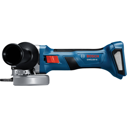 Rectifieuse angulaire sans balais avec interrupteur coulissant, Roue de 4-1/2", 18 V Auto-Cam