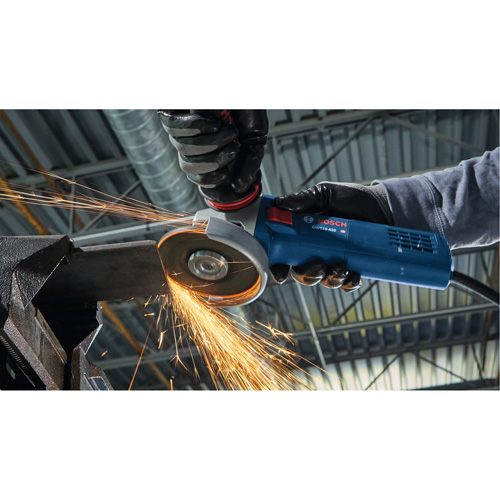 Rectifieuse angulaire ergonomique, 4-1/2", 120 V, 10 A, 11000 Tr/min Auto-Cam