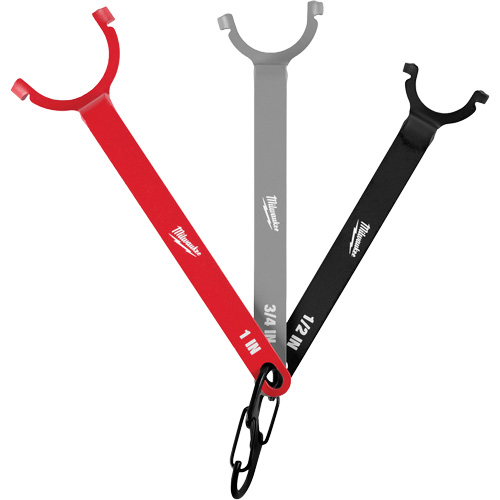 Jeu de cl&eacute;s pour &eacute;crous de blocage, Sp&eacute;cialis&eacute;, 3 morceaux, Imp&eacute;rial Auto-Cam