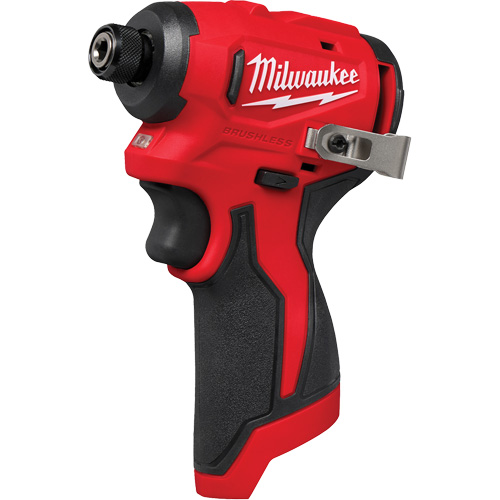 M12 Subcompact Brushless Hex Impact Driver (Tool Only), 1/4", 1100 in-lbs. Max. Torque, 12 V, Lithium-Ion Auto-Cam