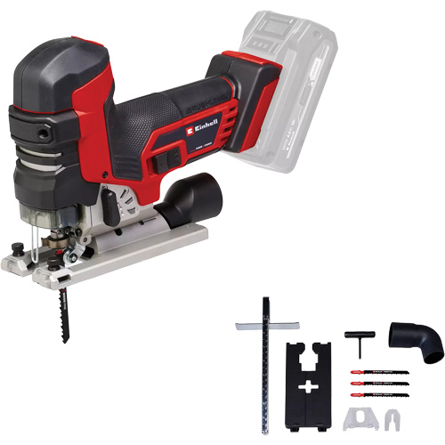 Professional Variable Speed Cordless Jigsaw with Barrel Grip (Tool Only), 18 V, Lithium-Ion, 0-3500 SPM, 1-1/32" Stroke Length Auto-Cam