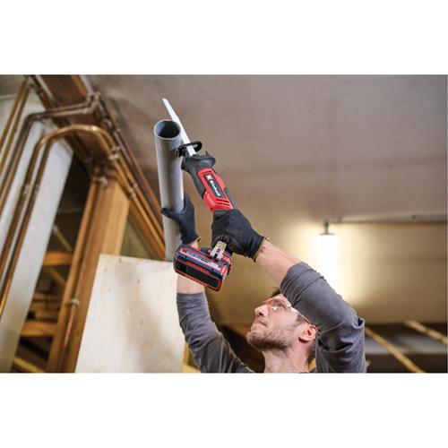 Cordless Compact One-Handed Reciprocating Saw (Tool Only), 18 V, Lithium-Ion Battery, 0-3000 SPM Auto-Cam