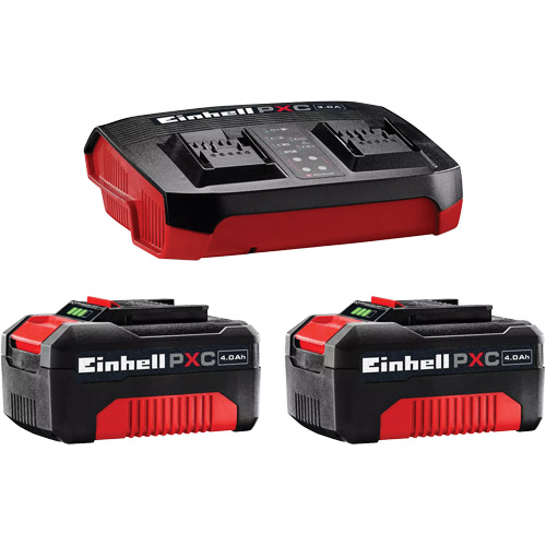 Ensemble de d&eacute;part de batterie et chargeur PXC, Lithium-ion, 18 V, 4 Ah Auto-Cam
