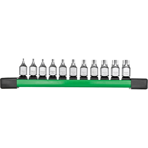 Low-Profile Bit Socket Set, Torx&reg;, 1/4" Drive, 11 Pcs Auto-Cam