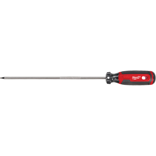 Square Screwdriver, #1 Tip, 11-3/4" L, Cushion Grip Handle Auto-Cam