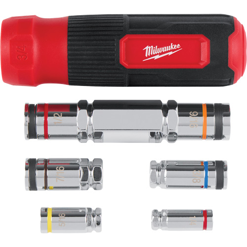 Tournevis multi-&eacute;crous HOLLOWCORE 7-en-1, 9-9/100" lo, Magn&eacute;tique Auto-Cam