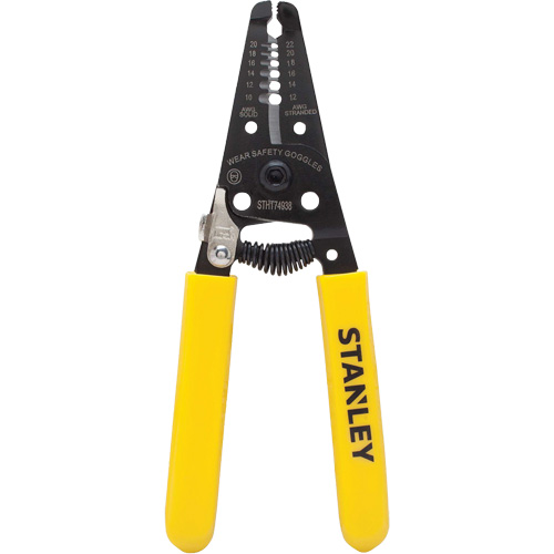 Wire Stripper, 6" L, 10 - 20 AWG Auto-Cam