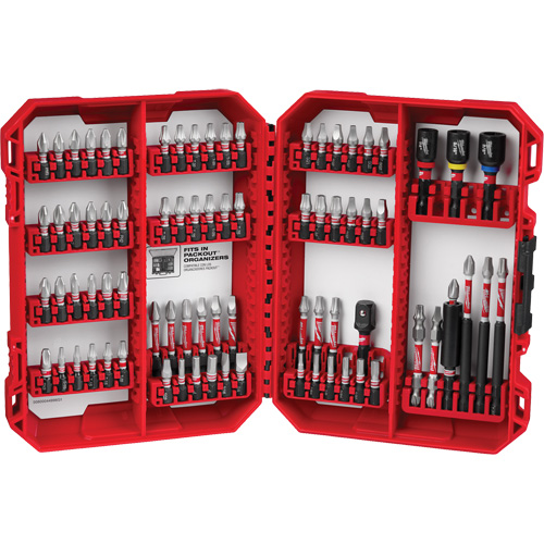 80-Piece SHOCKWAVE Impact Duty Driver Bit Set Auto-Cam