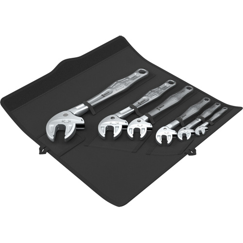 Joker 6 Self-Setting Spanner Set, Adjustable, 6 Pieces, Imperial Auto-Cam