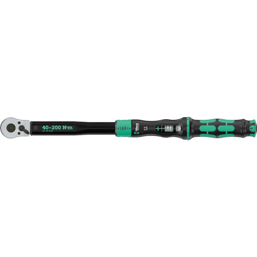 Adjustable Click-Torque Lock C 3 Torque Wrench with Torque Lock Function, Click, 1/2" Square Drive, 30 - 146 lbf. Ft Auto-Cam