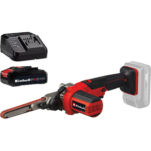 Cordless 18" File Belt Sander with 2.5Ah PXC Battery & Charger Starter Kit Auto-Cam